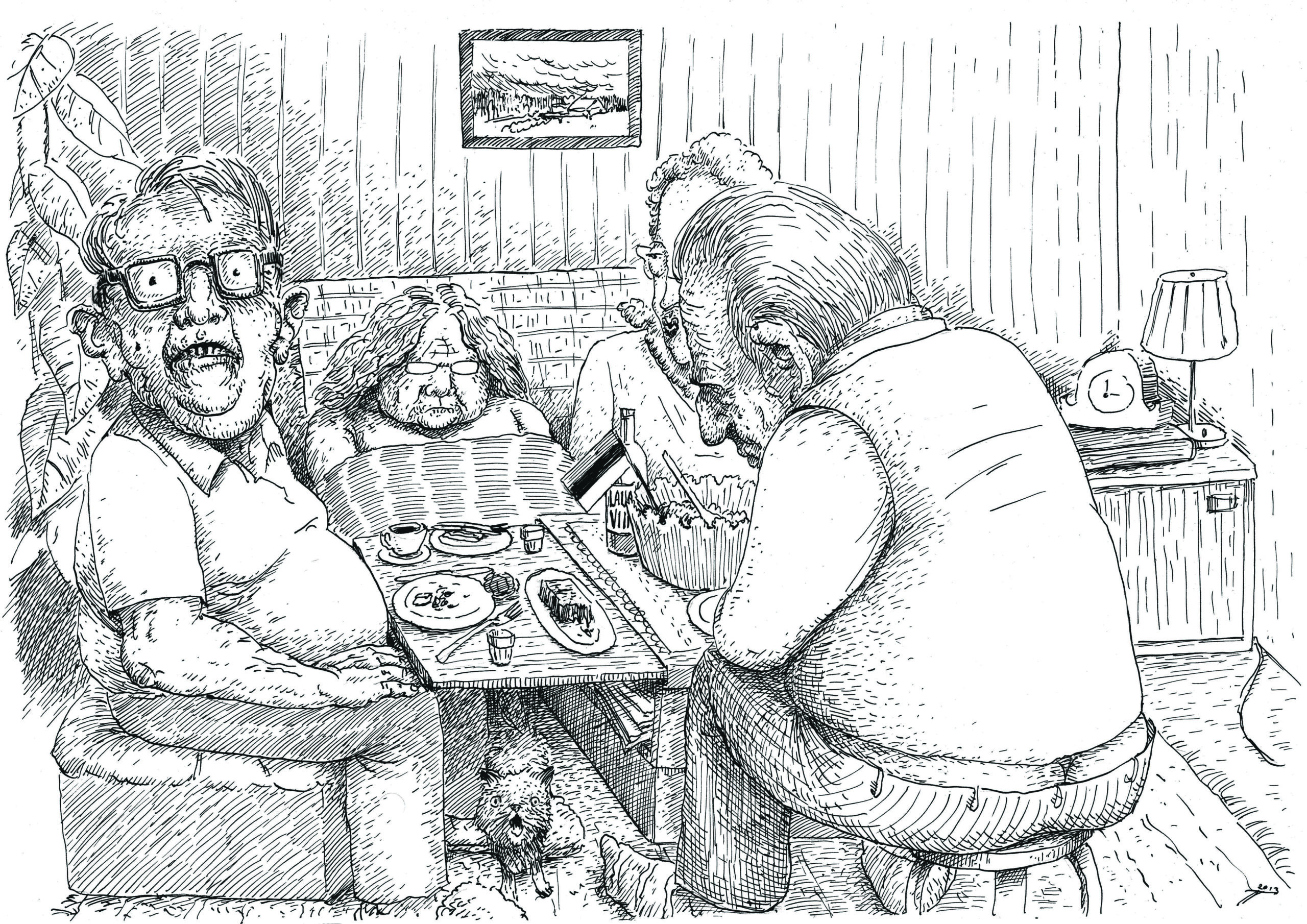 Karikatuur „Vabariigi aastapäev” Autor: Toom Tragel