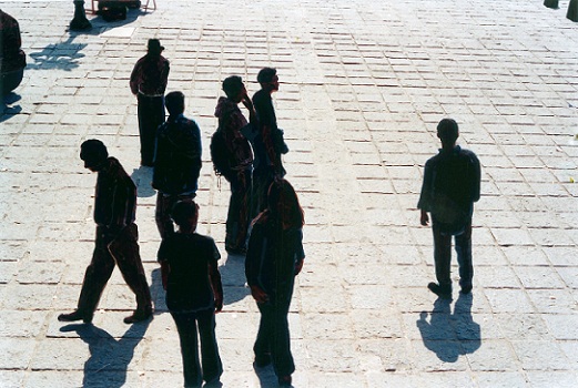 „Looking Up”. Francis Alÿs. 2001.
