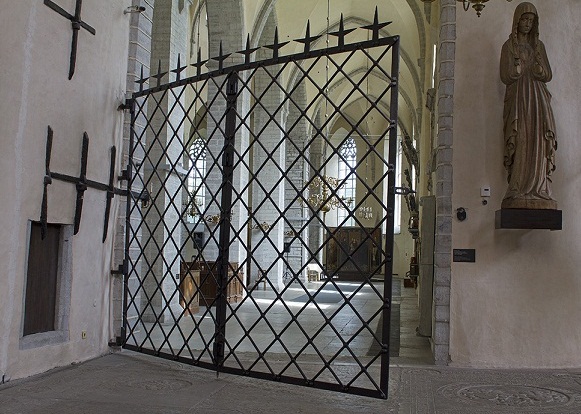 Heinz Müller, Antoniuse kabel Niguliste kirikus; sepisvõre, 1982