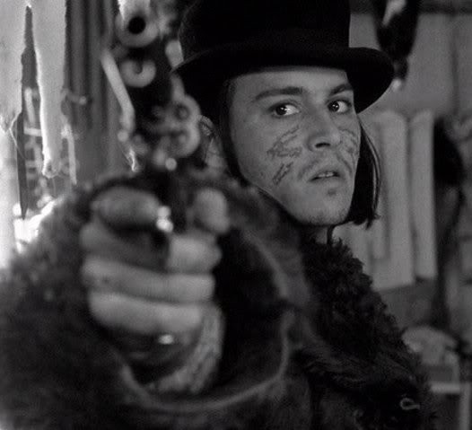 Johnny Depp filmis „Dead Man” (1995)