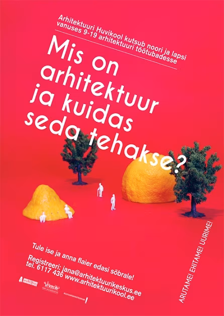 Arhitektuuri Huvikool ootab uusi õpilasi algavaks õppeaastaks