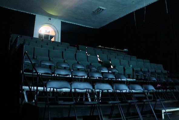 Vaade tiitli 2012. Aasta Uustulnuk pälvinud Tartu Elektriteatri kinosaalile. Foto: Uku Haljasorg