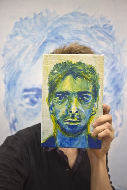 Mart Vainre maaliseeria &bdquo;Mirror Mirror&rdquo; Draakoni galeriis