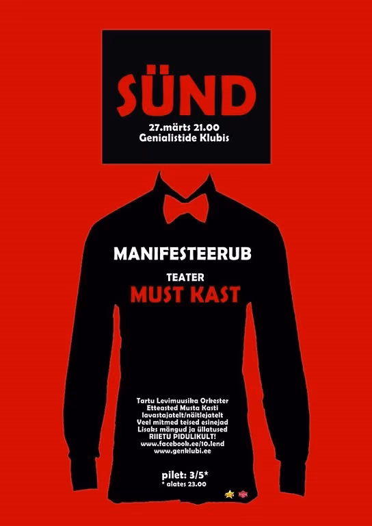 Tartus alustab kogukonnateater Must Kast