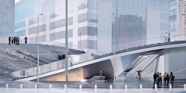 Maailma arhitektideparemikku kuuluva Xaveer de Geyteri n&auml;itus ja loeng Eesti Arhitektuurimuuseumis