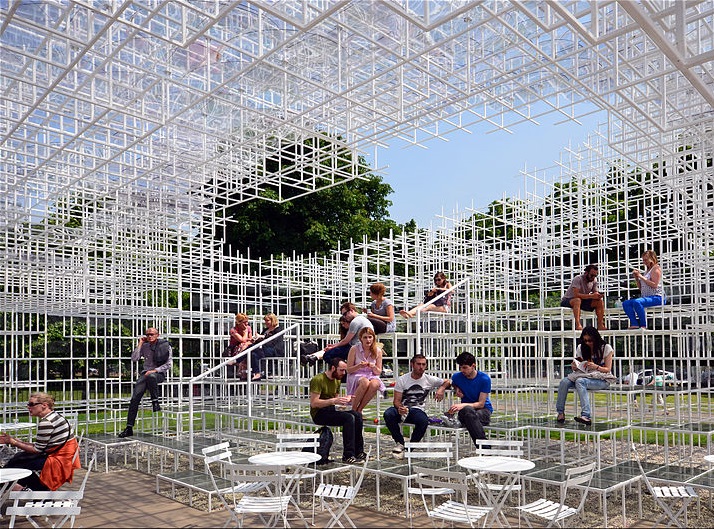 Sou Fujimoto kavandatud Serpentine Gallery Pavilion 2013. aastal