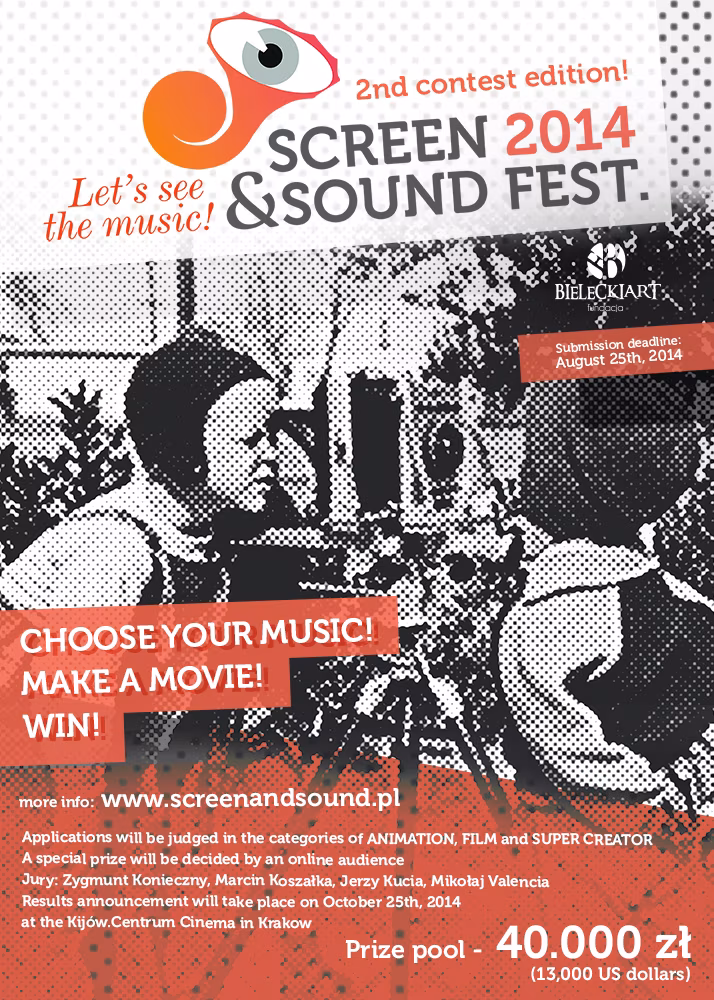 Screen & Sound Fest competition for filmmakers