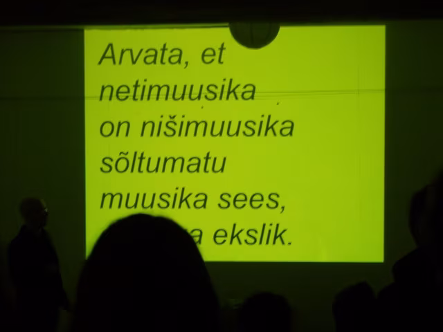 Artishok Records kogub kunstin&auml;ituste soundtrack&rsquo;e