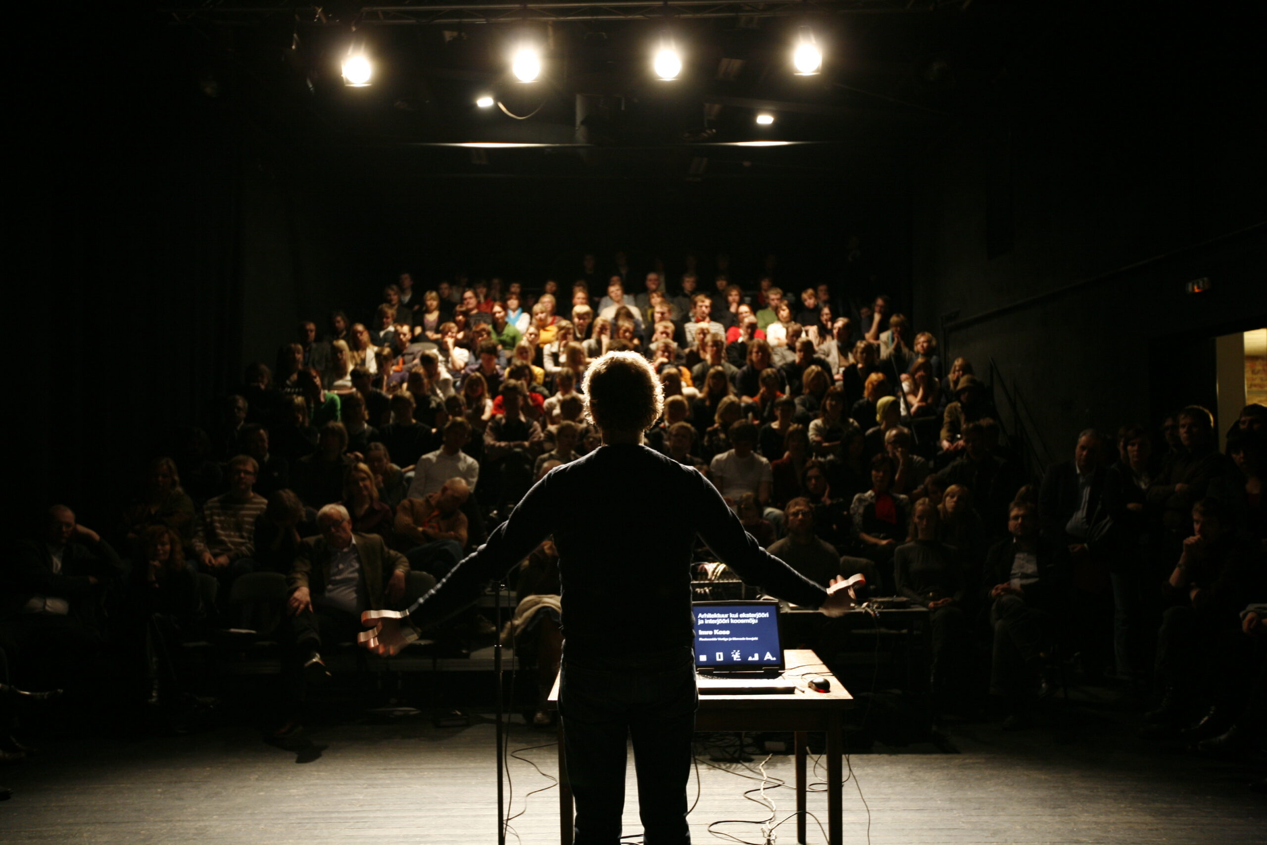 Arhitektuuri välkloeng. Foto: Reio Avaste