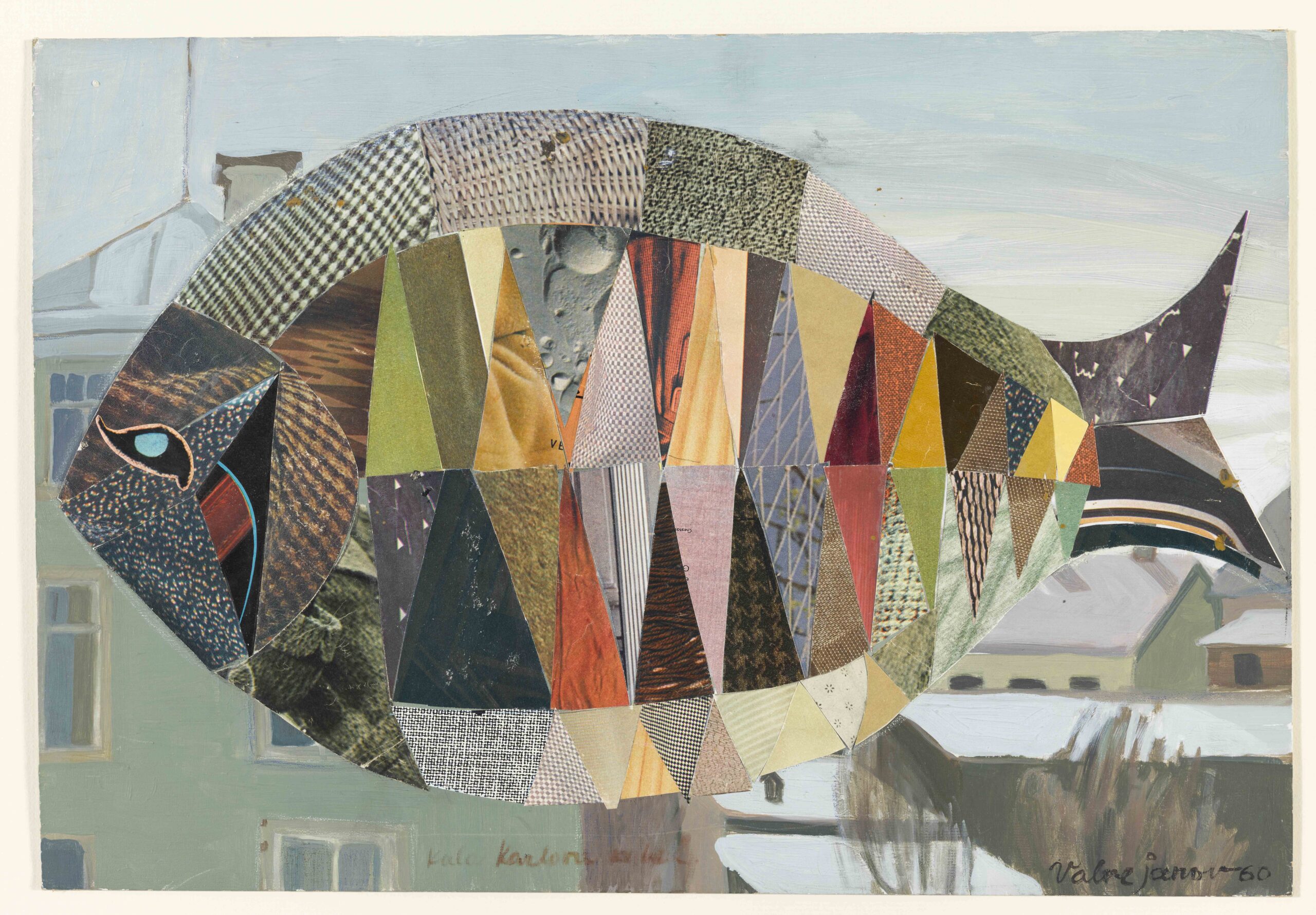 Valve Janov „Kala Karlova kohal''. Foto: Eesti Kunstimuuseum