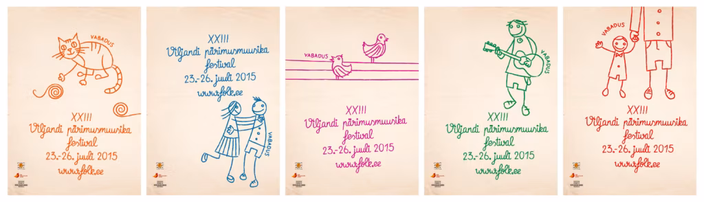 T&auml;navuse Viljandi folgi tunnuskujunduse loob disainer Janno Preesalu