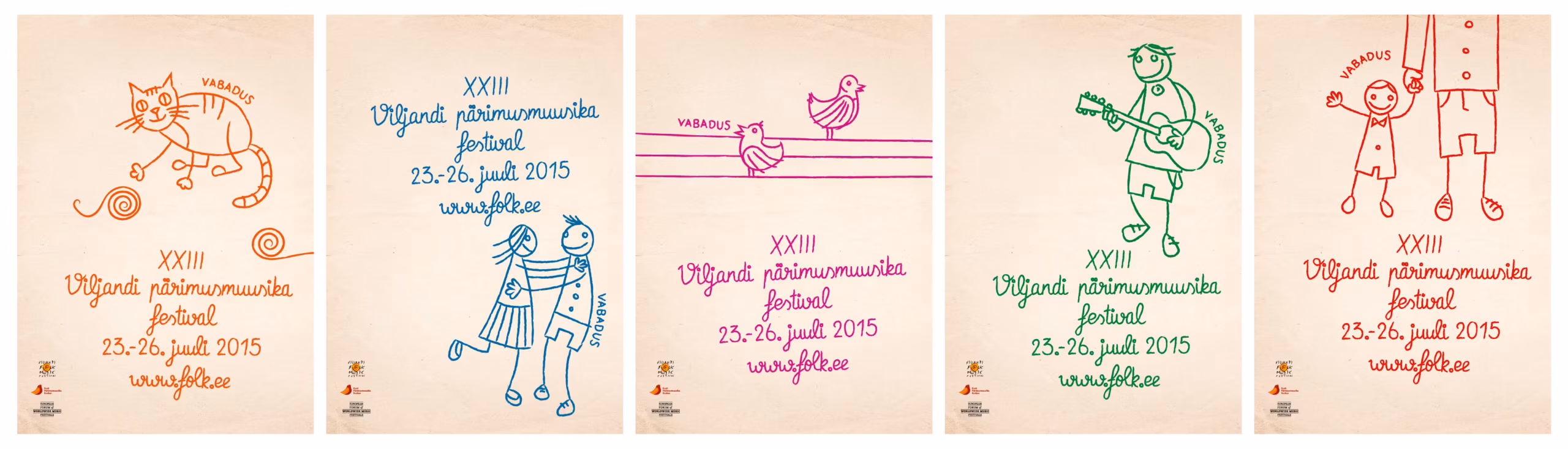 Tänavuse Viljandi folgi tunnuskujunduse loob disainer Janno Preesalu