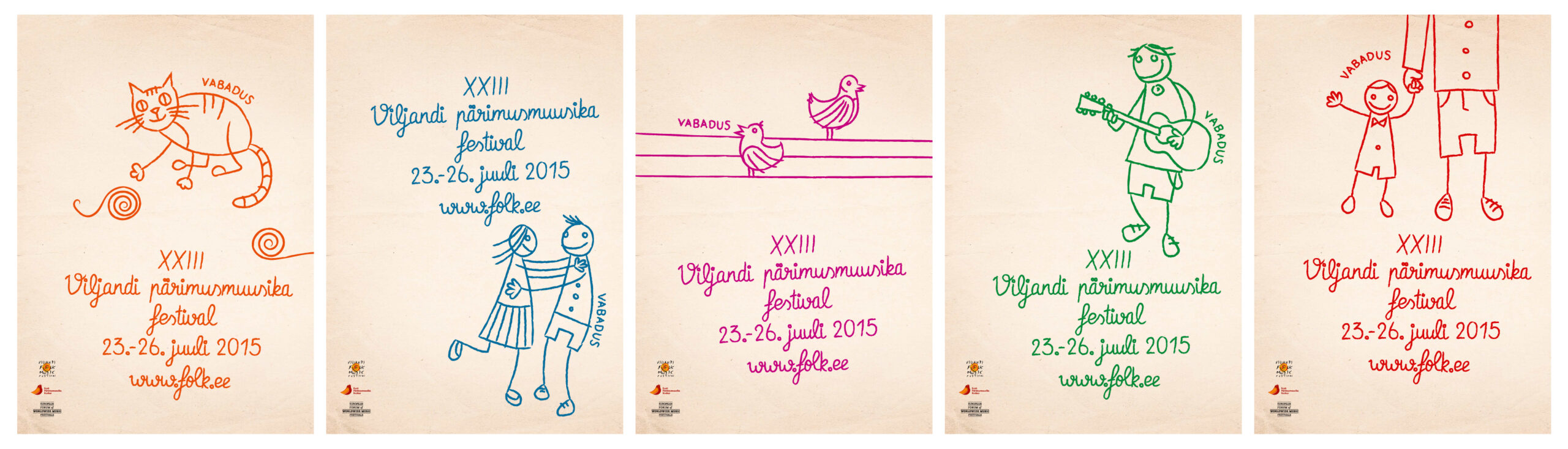 XXIII Viljandi pärimusmuusika festivali tunnuskujundus