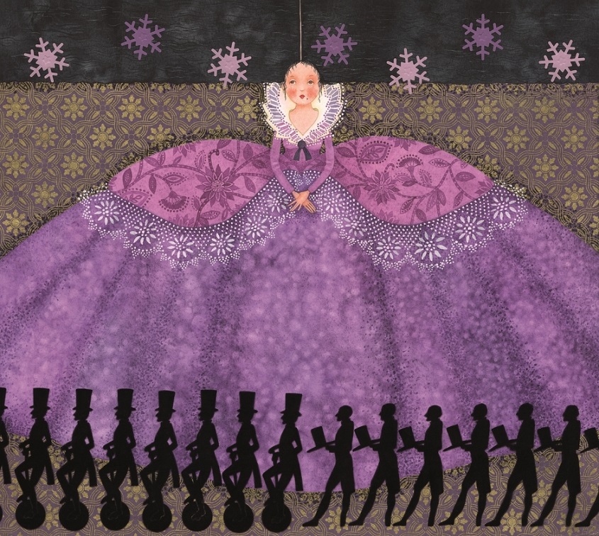 Illustratsioon Peter Doka raamatule „Lilla kuningatütar”