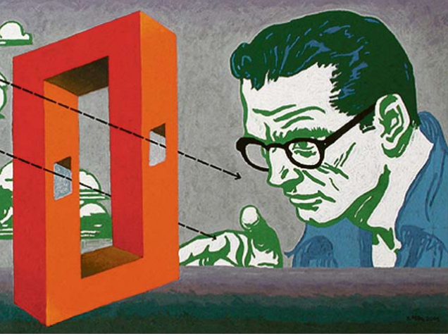 Kaljo Põllu töö näituselt „Võimatuse võimalikkus”