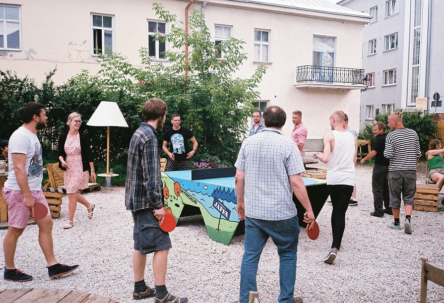 Pinksiklubi Uues Õues. Foto: Pinksiklubi