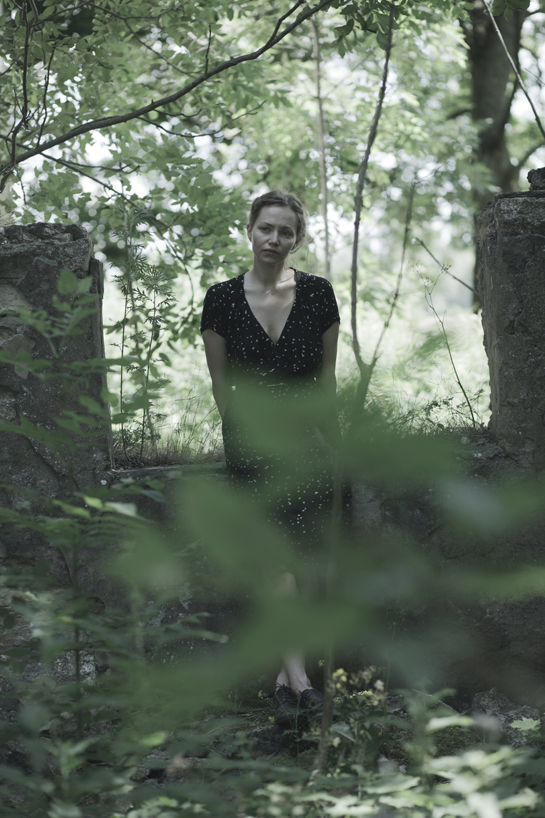 Mirtel Pohla filmis „Roukli”. Kaader filmist