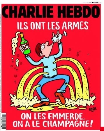 Prantsuse satiiriväljaande „Charlie Hebdo” hiljutine esikaas