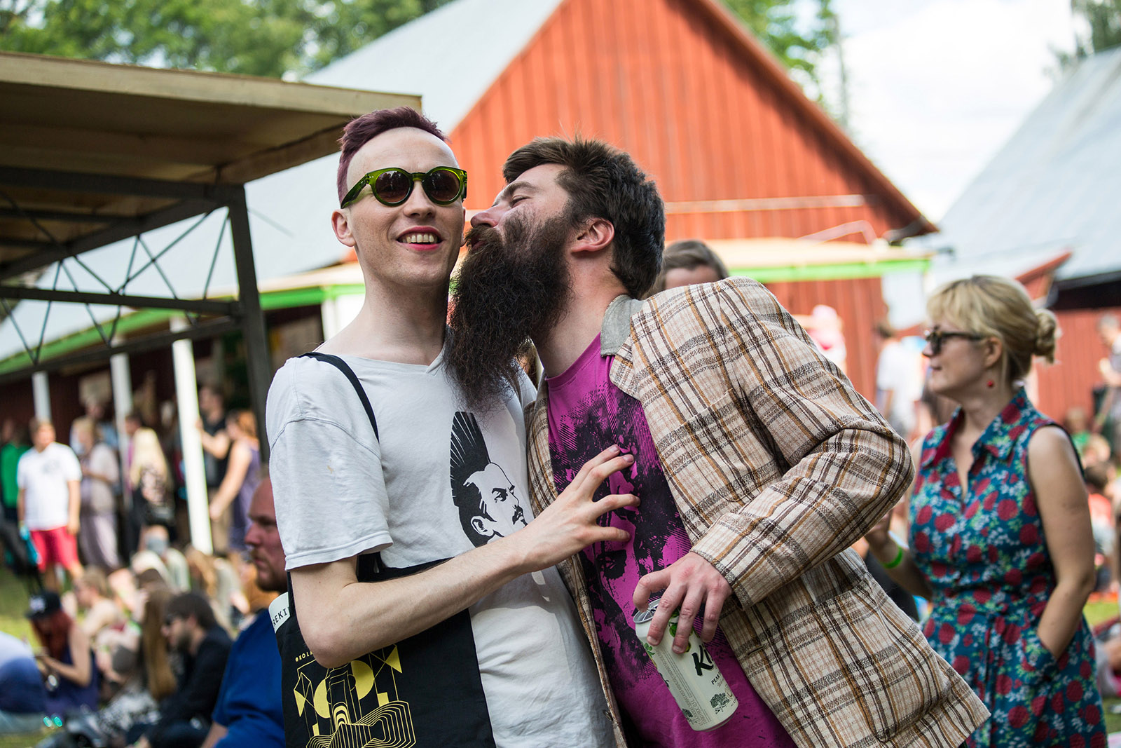 Chungin ja Kaarel 2014. aasta Schillingul. Foto: Aron Urb