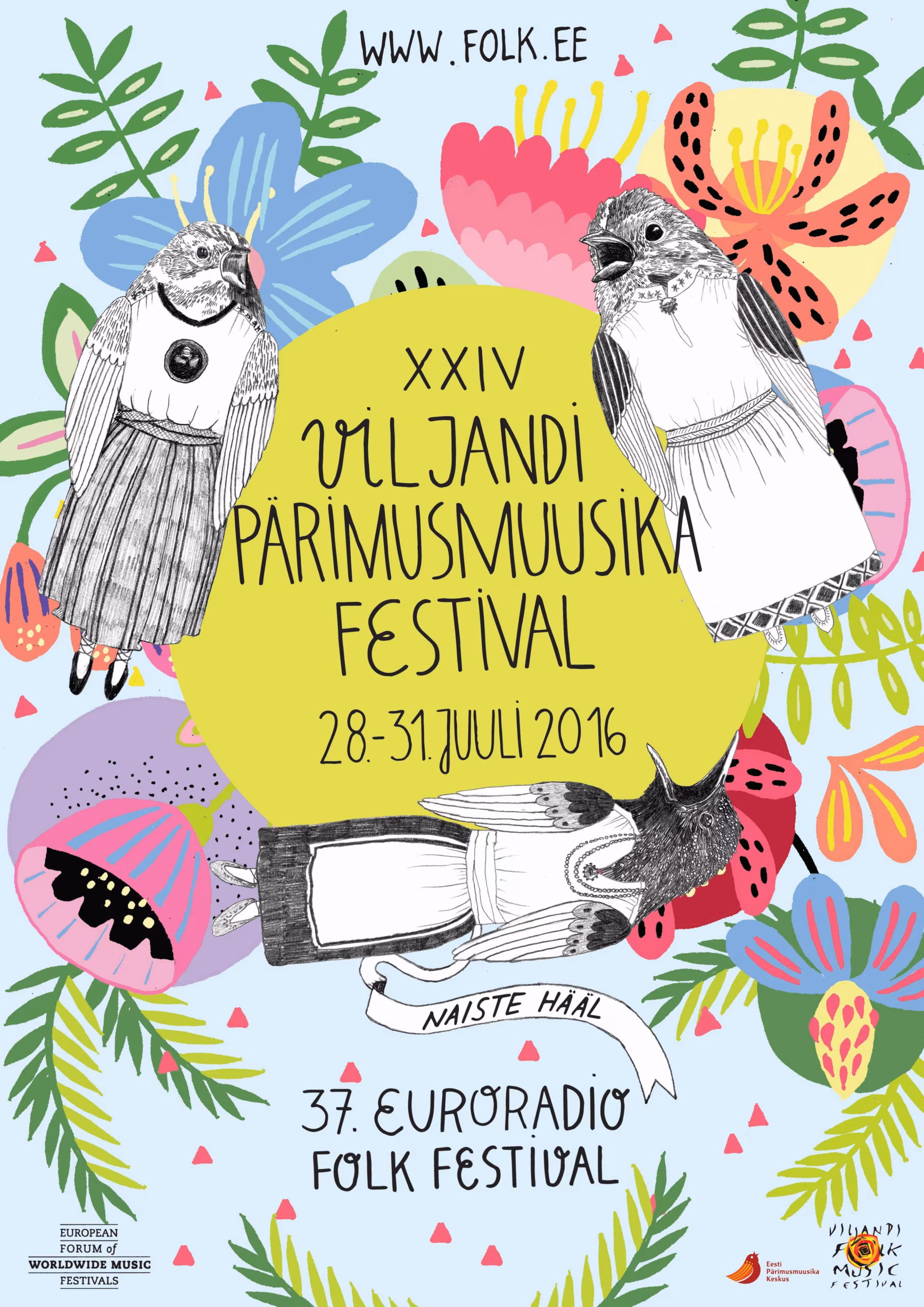 XXIV Viljandi pärimusmuusika festivali tunnuskujundus valitud
