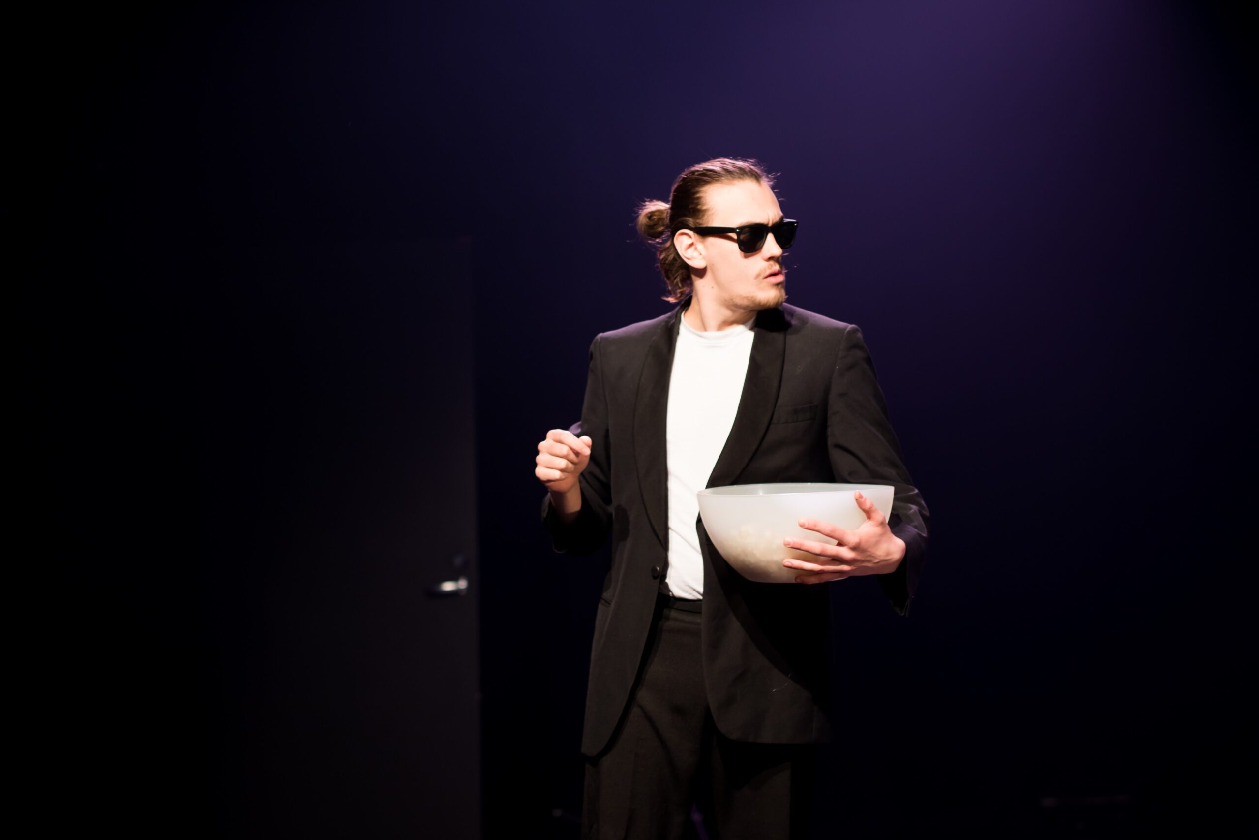 Helsingi üliõpilasteatri etendus „Kukin" Tudengite Teatripäevadel. Foto: Elise Ader