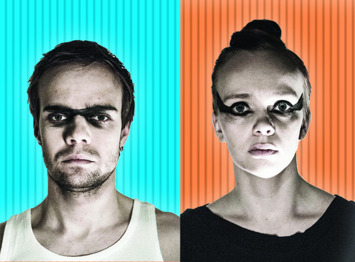 Osatäitjad Kaarel Targo (Sinine sõdur) ning Kaija M Kalvet (Välis- ja sisejõud). Foto: press