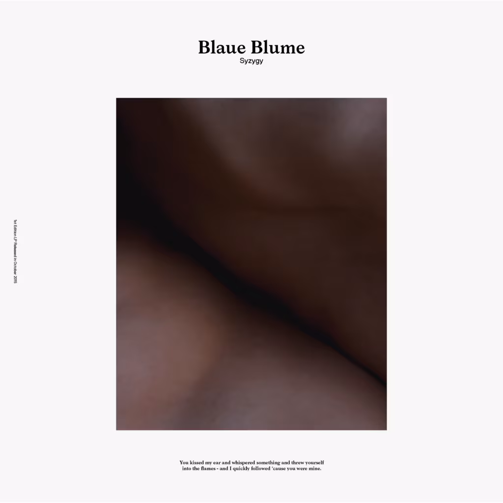 Blaue Blume &ndash; Syzygy  (A:larm, 2015)