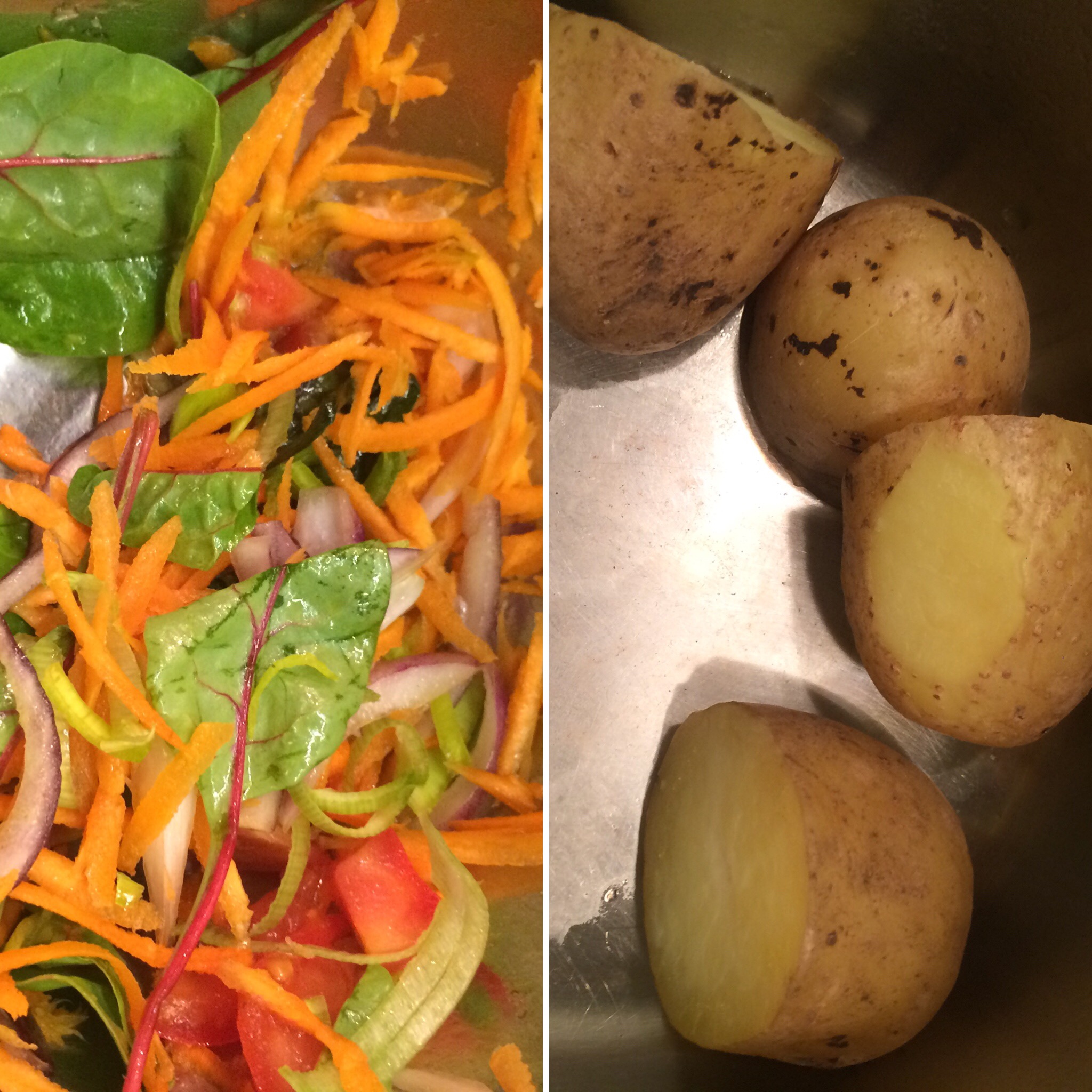 Värske kraam, peaosas kartul.