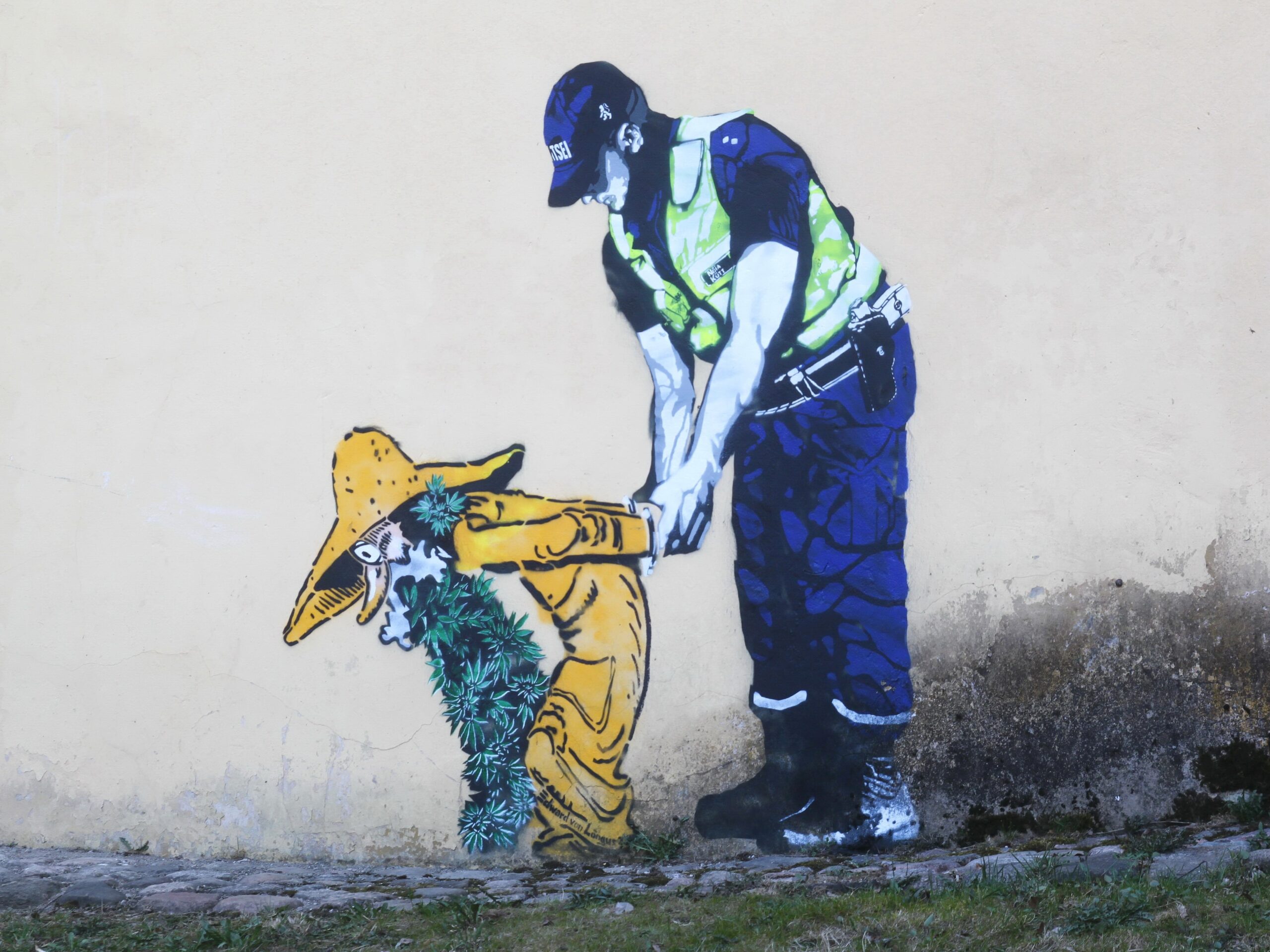 Edward von Lõnguse teos  „Kannahabe ja Nõiakütt" (2014). Foto: Agnes Joala