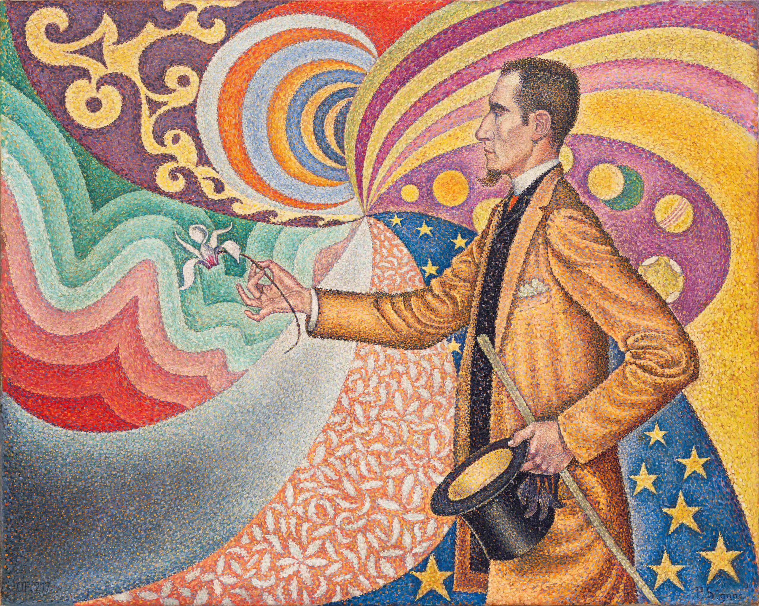 Paul Signac „Félix Fénéoni portree” (1890), New Yorgi moodsa kunsti muuseum