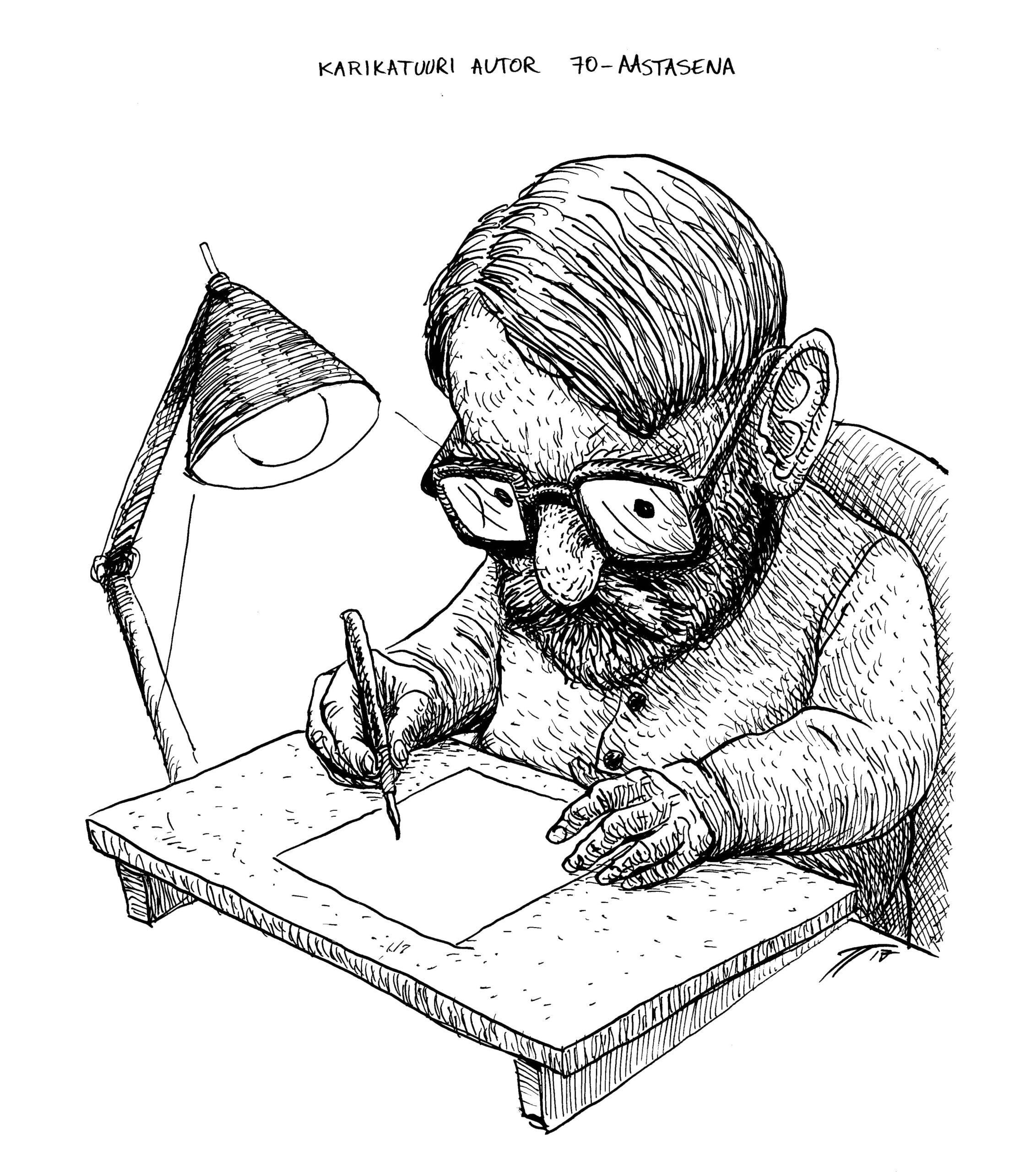 Karikatuur: Toom Tragel