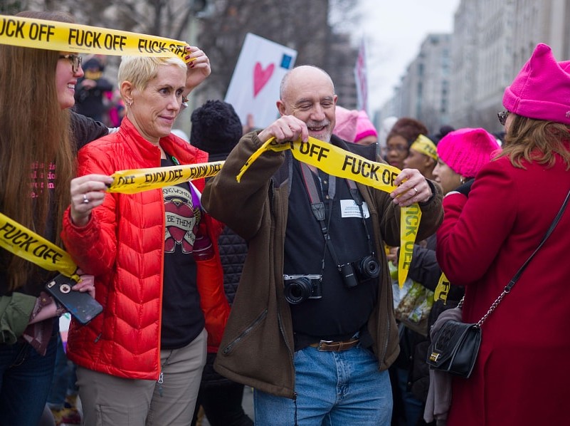 Naiste marss Washingtonis 21. jaanuaril 2017. Foto: Trevor Kampmann (BY-NC-ND)