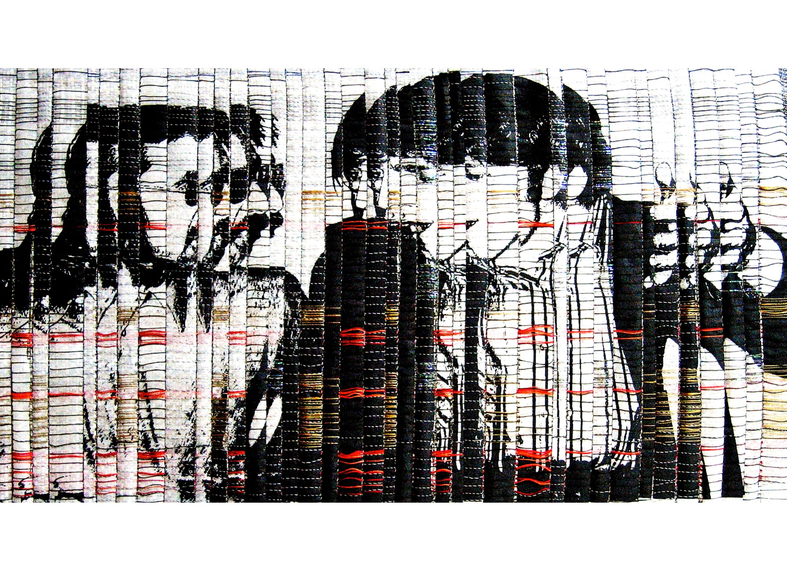 Triennaali peanäituse teosed. Monika E. Auch „Ajamoonutus". Fotod: press