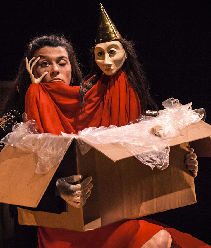MalaStrana kompanii lavastus „Mina, kast“. Foto: press
