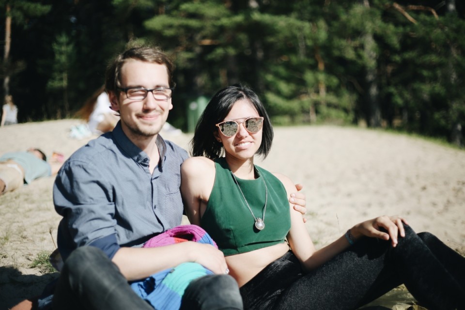 Victória (27, teist korda Positivusel) ja Krišs (25, külastab festivali kolmandat korda)