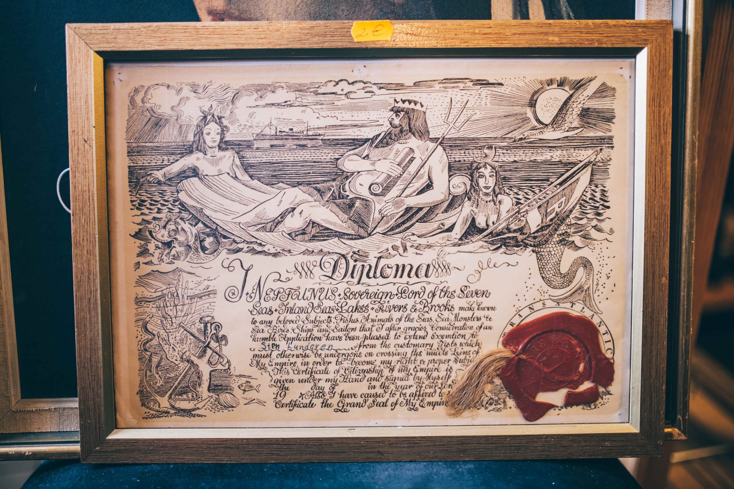 Tõeline kalligraafia meistriteos vahapitsatiga. Osteti ära meie silme all.