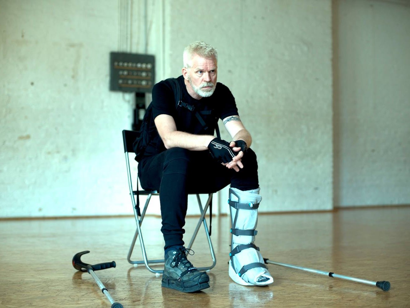 Richard Gonlag lavastuses „mets/masin/tapamaja-palve”. Foto: press