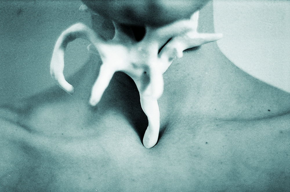 Kristino Rav. Fragment näituselt „Hämarala seniidis”. Tehniline teostus Juhan Vihterpal.