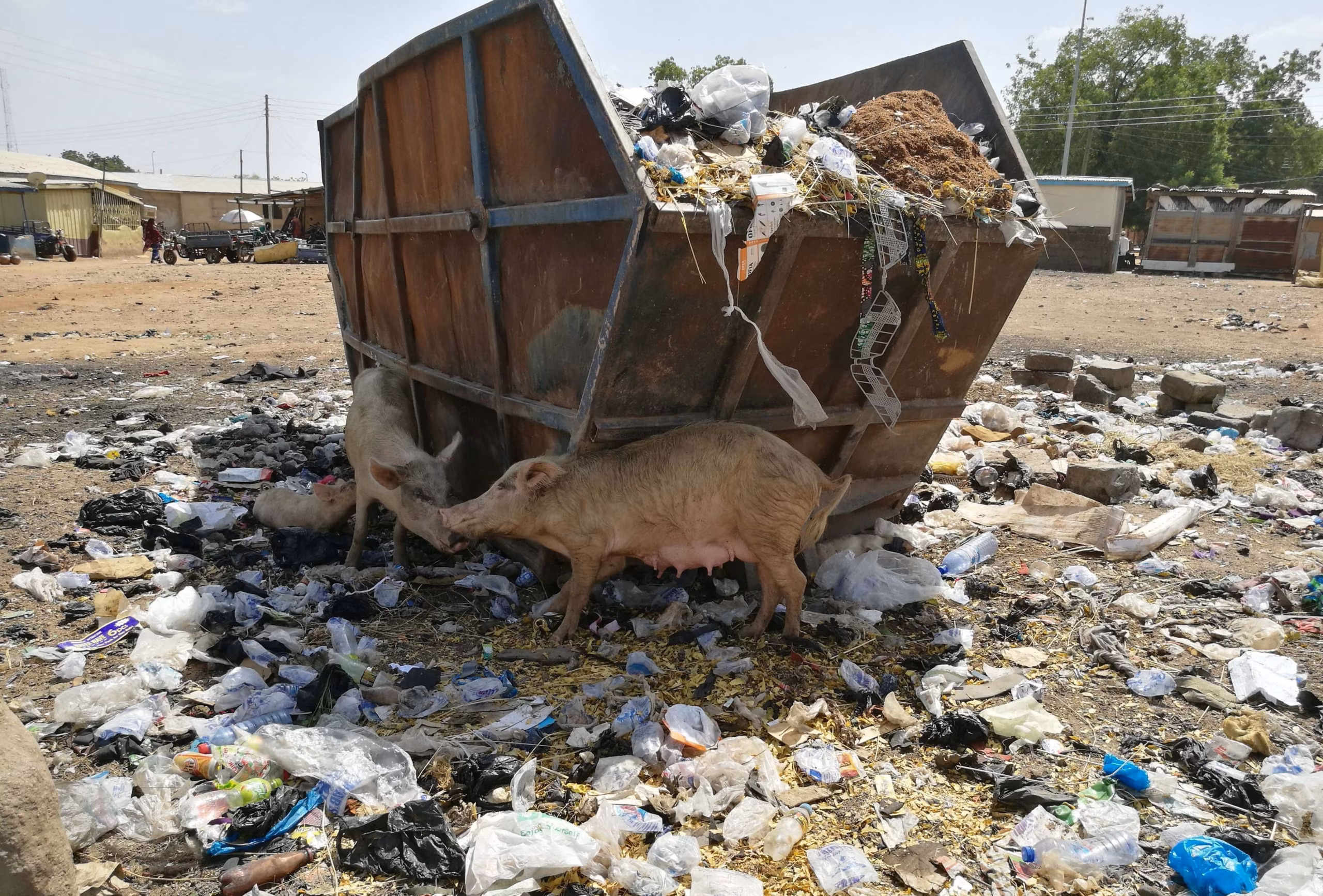 Lähedalt puudutav kauge mure: prügisse mattunud Aafrika