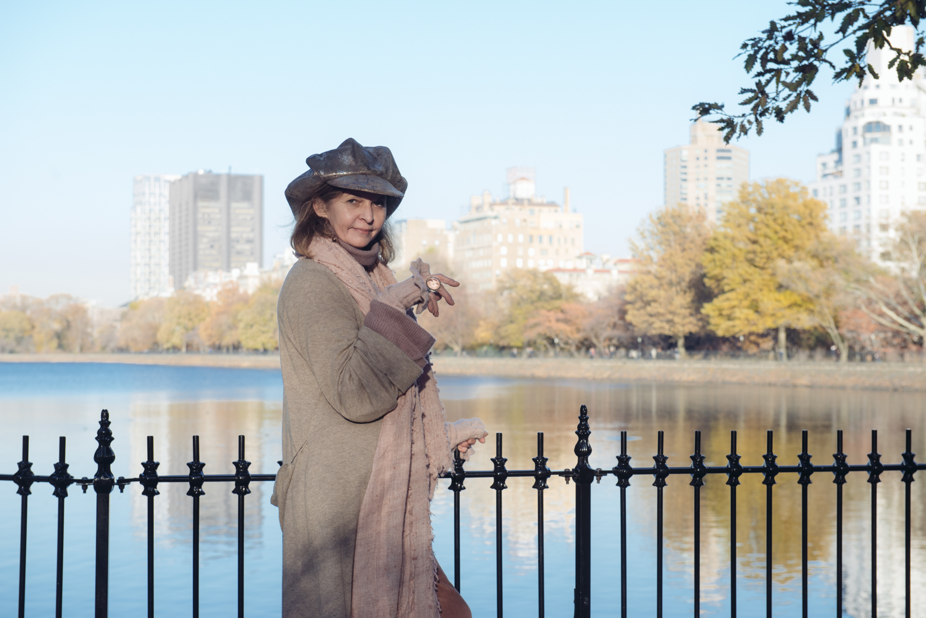 Eesti Maja kunagine baaridaam Urve Ruut Kaminski, kes on New Yorgis elanud 20 aastat, tunneb ennast Manhattanil koduselt nagu Mustamäel. Foto: Johan Huimerind