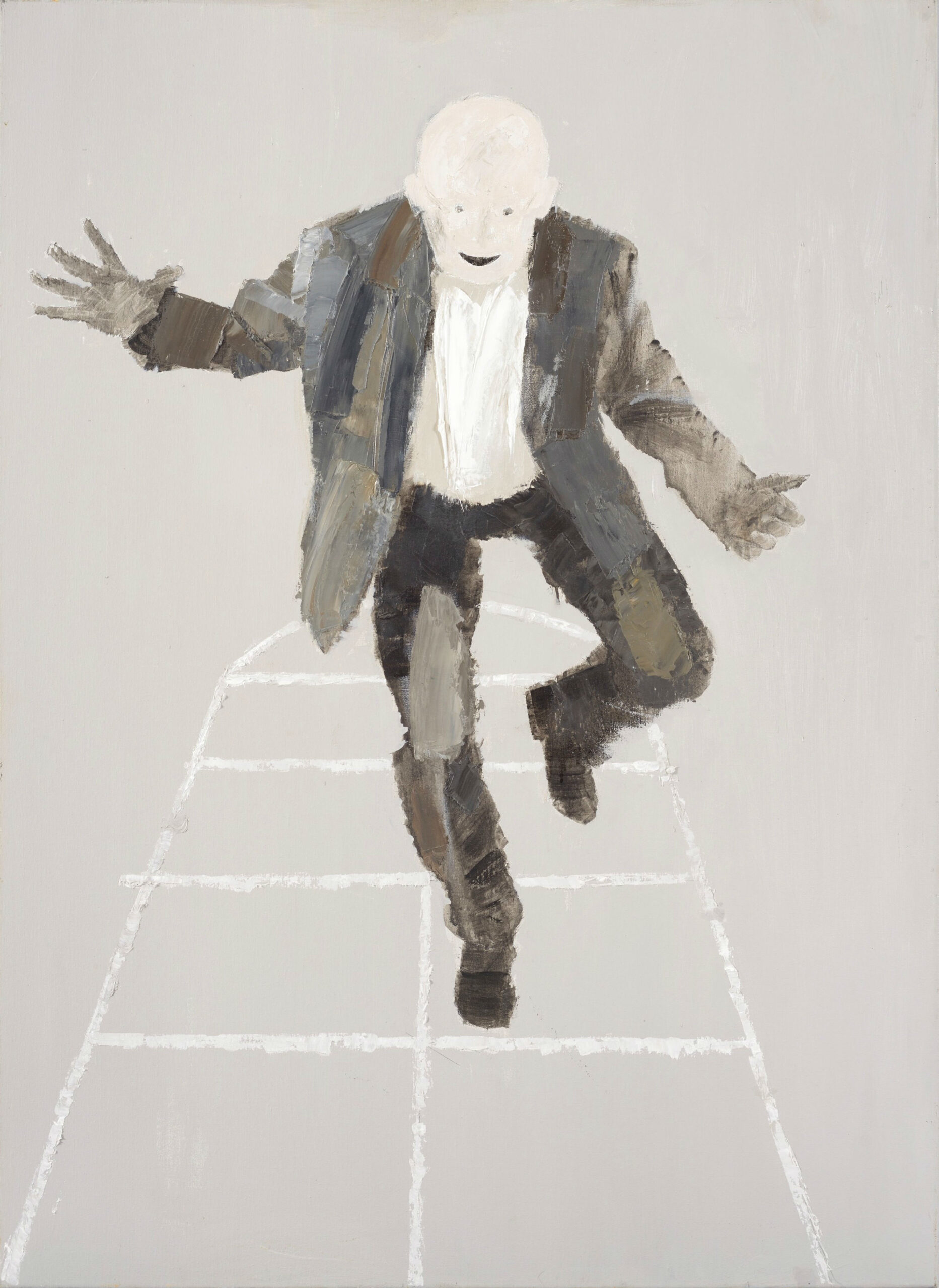 Enn Põldroosi õlimaal „Keksumäng”, 2009, Eesti Kunstimuuseumi maalikogu