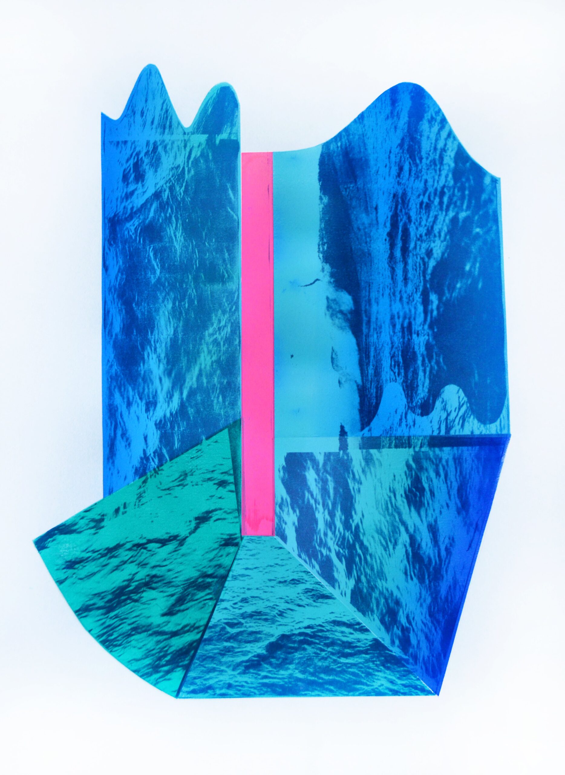  Teos seeriast „Pealispind”, segatehnika, 2017