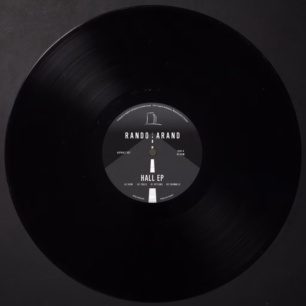 Rando Arand &ndash; Hall EP (Asphalt Soliloquies / Asfaldiulmad, 2017)