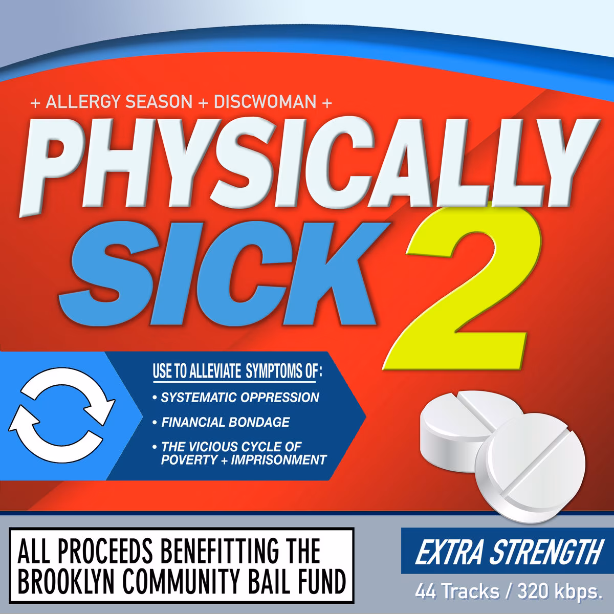 Erinevad esitajad – Physically Sick 2 (Allergy Season / Discwoman, 2018)