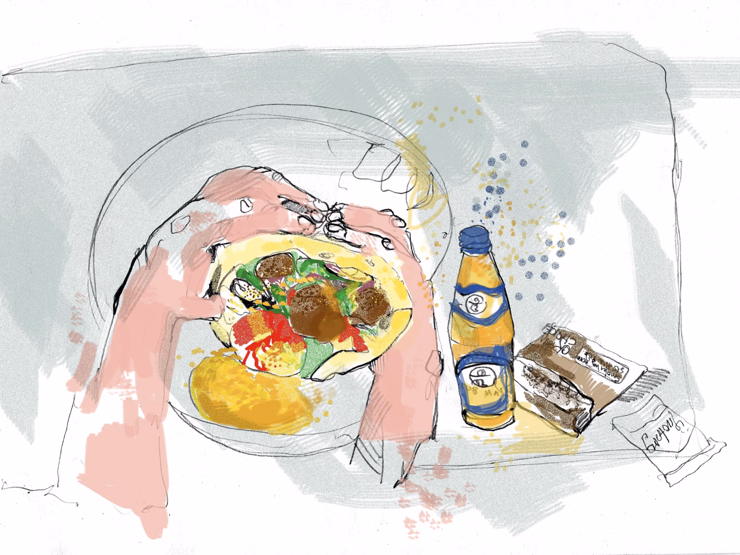 Radikaalsed ideed: Öösel nägin und krõbedast falafelist kreemja hummusega tuleviku Koplis