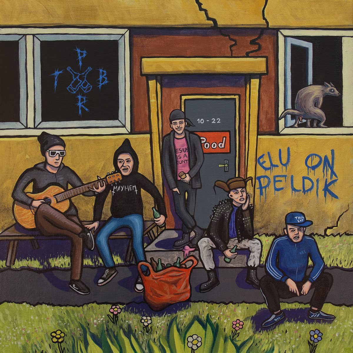 Puberteet – Elu on peldik (827364 Records DK, 2018)