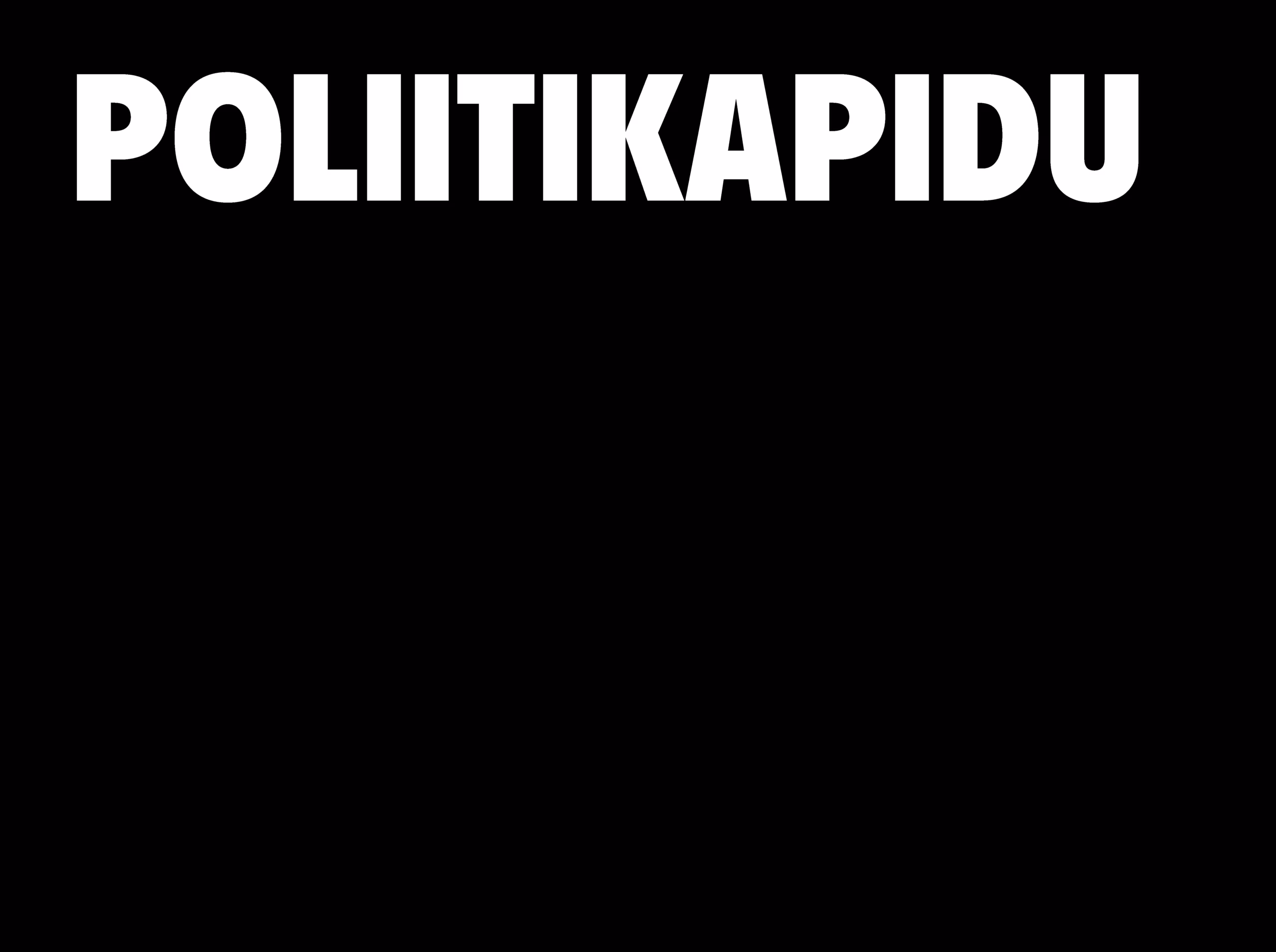 19.01.2019 toimub Kanuti Gildi SAALis POLIITIKAPIDU