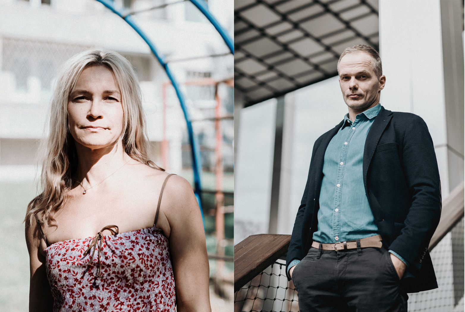 Aet Annist ja Meelis Oidsalu. Fotod: Ken Mürk