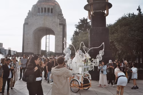 Kris Lemsalu ja Kyp Malone'i perfokas Méxicos, veebruar 2020. Foto: Maria Arusoo