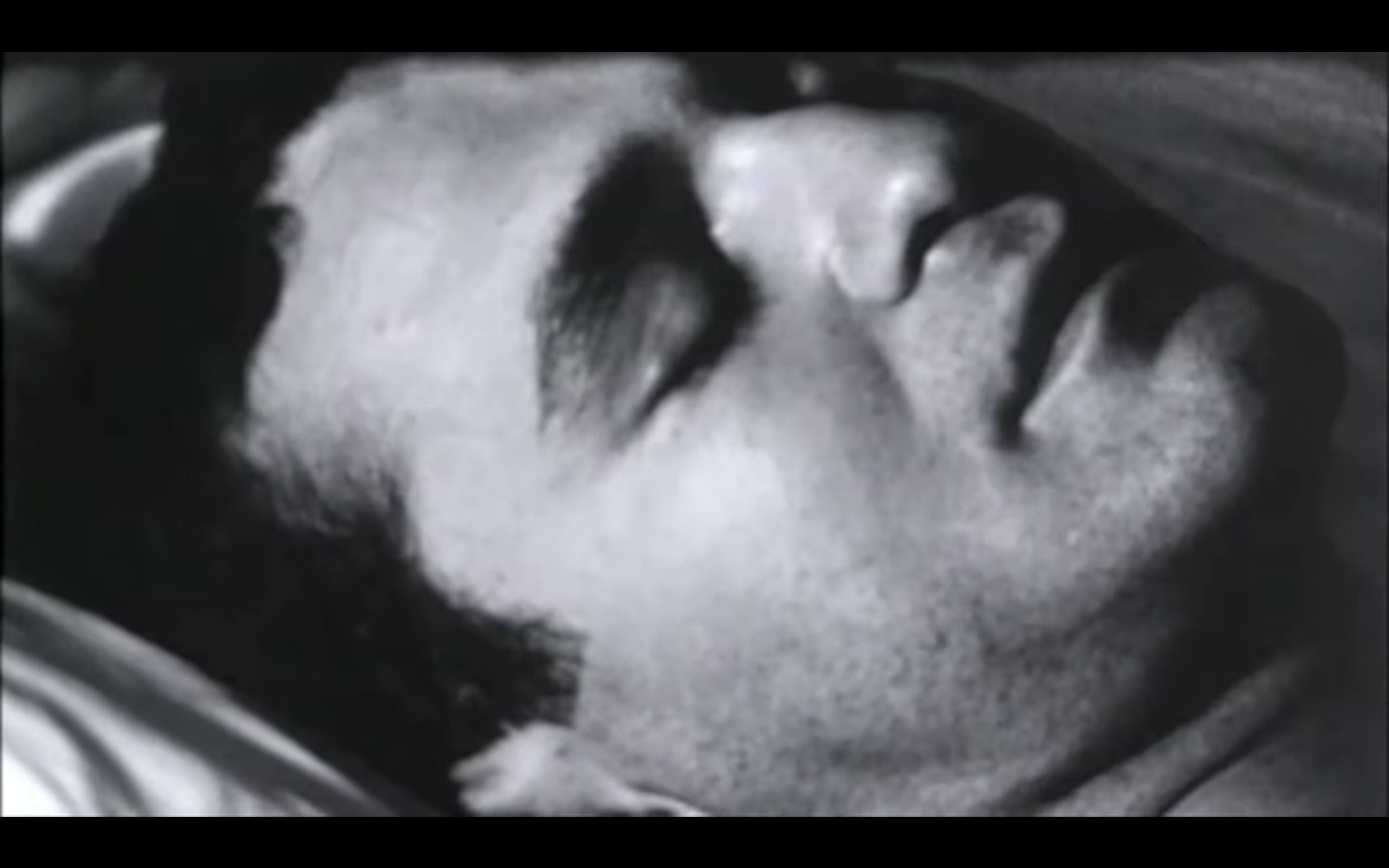Kaader Andy Warholi 1964. aasta filmist „Sleep”